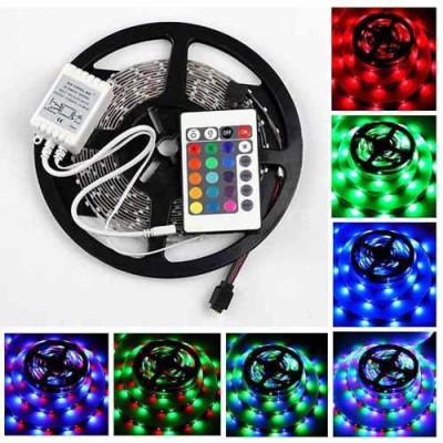 Комплект светодиодной ленты OPT-TOP 3528 RGB в силиконе 5 м с пультом (1756374621) Комплект светодиодной ленты OPT-TOP 3528 RGB в силиконе 5 м с пультом (1756374621)