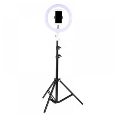 Світлодіодне селфі кільце з утримувачем для телефону OPT-TOP Selfie Ring Light LL666 26 см 3 режими (1756374694)