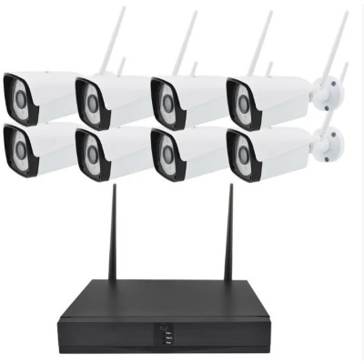 Комплект видеонаблюдения D600В беспроводной 5G OPT-TOP Kit 720P WIFI на 8 камер (1756375398)