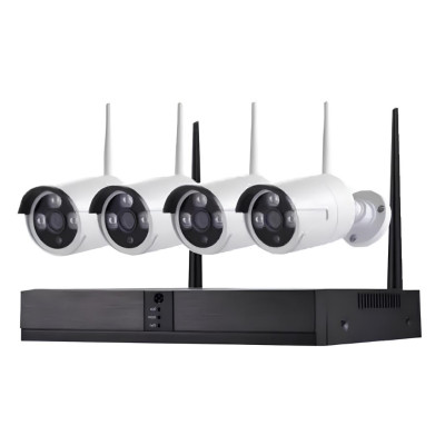 Комплект видеонаблюдения беспроводной OPT-TOP DVR 5G KIT CAD Full HD Wi-Fi на 4 камеры с регистратором (1756375470)