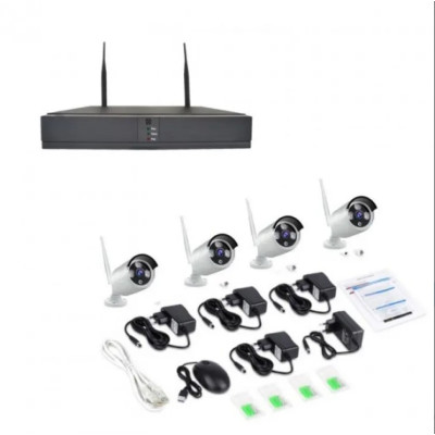 Комплект видеонаблюдения беспроводной OPT-TOP DVR 5G KIT CAD Full HD Wi-Fi на 4 камеры с регистратором (1756375470) Комплект видеонаблюдения беспроводной OPT-TOP DVR 5G KIT CAD Full HD Wi-Fi на 4 камеры с регистратором (1756375470)