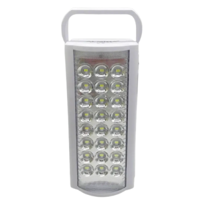 Ручний переносний ліхтар на акумуляторі USB ліхтар Fujita DL-2606 24 LED з павербанком білий (1756375640)