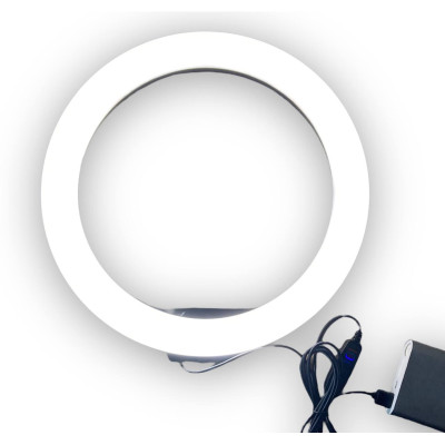 Кільцева LED лампа LC-330 (33см) OPT-TOP з утримувачем для телефону (1756375668) Кільцева LED лампа LC-330 (33см) OPT-TOP з утримувачем для телефону (1756375668)