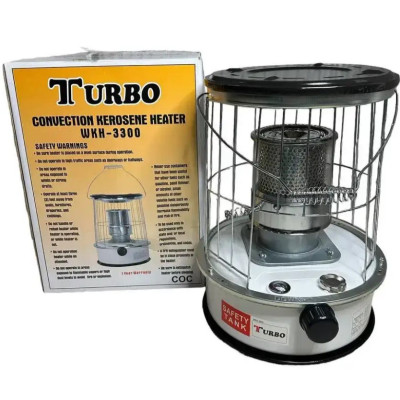 Автономный обогреватель на керосине TURBO WKH-3300 3КВ для обогрева и приготовления пищи (1756375669)