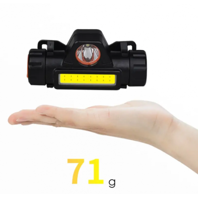 Ліхтарик акумуляторний на голову Bailong BL-8101 XPE+COB + USB CHARGE налобний (1756375691) Ліхтарик акумуляторний на голову Bailong BL-8101 XPE+COB + USB CHARGE налобний (1756375691)