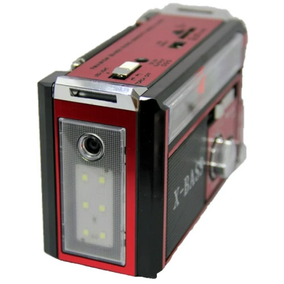 Радиоприемник аккумулятор/220/батарейки Golon RX-381/2 USB+SD с фонариком LED Красный (1756375736) Радиоприемник аккумулятор/220/батарейки Golon RX-381/2 USB+SD с фонариком LED Красный (1756375736)
