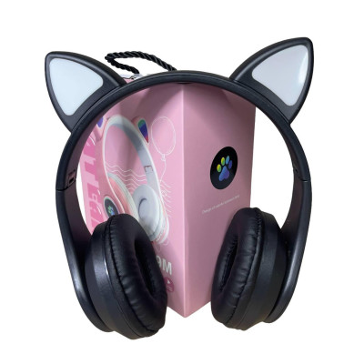 Наушники детские OPT-TOP Cat Ear В39М с радио и блютуз черные (1756375770)