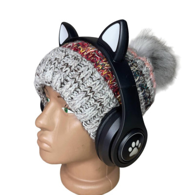 Наушники детские OPT-TOP Cat Ear В39М с радио и блютуз черные (1756375770) Наушники детские OPT-TOP Cat Ear В39М с радио и блютуз черные (1756375770)