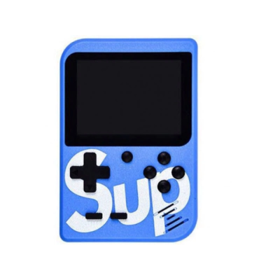Карманная игровая ретро приставка Sup Game Box 400 игр dendy SEGA 8bit синяя (1829425682)