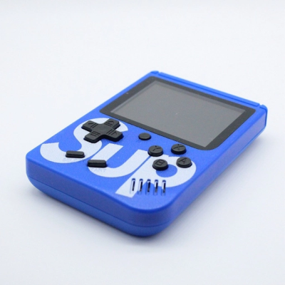 Карманная игровая ретро приставка Sup Game Box 400 игр dendy SEGA 8bit синяя (1829425682)
