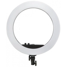 Професійне селфі-кільце LED лампа No Brand RL-18 II 55W USB WiFi Bluetooth 45см із дзеркалом та пультом (1892278394)
