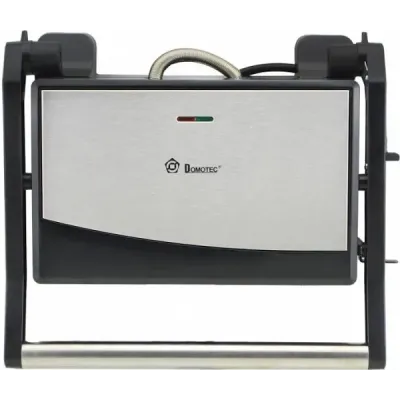 Електричний гриль Domotec MS 7708 1000 Вт Чорно-сріблястий (2087467917) Електричний гриль Domotec MS 7708 1000 Вт Чорно-сріблястий (2087467917)