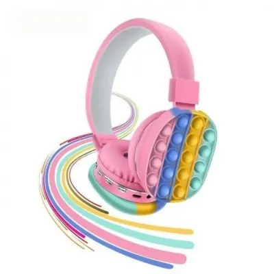 Накладные беспроводные детские наушники No Brand POP IT CXT 806E (2090045143)