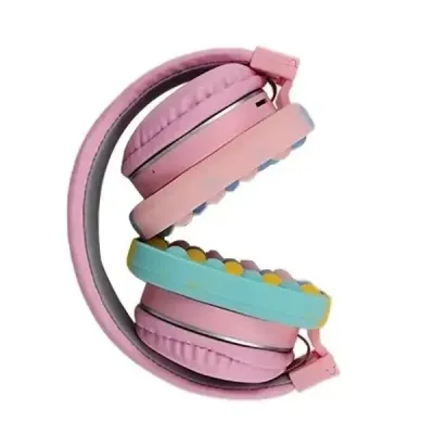 Накладные беспроводные детские наушники No Brand POP IT CXT 806E (2090045143) Накладные беспроводные детские наушники No Brand POP IT CXT 806E (2090045143)