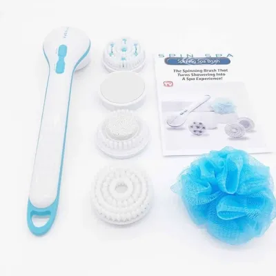 Масажна щітка для тіла електрична No Brand Spin Spa Brush (2091116714) Масажна щітка для тіла електрична No Brand Spin Spa Brush (2091116714)