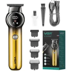 Електробритва акумуляторна для бороди VGR V-989 з насадками (2097774690)