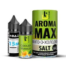 Набор для самозамеса солевой жидкости для вейпа Flavorlab Aroma MAX 30 мл Манго с холодком 0-50 мг (15367-hbr)