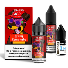 Набор для самозамеса солевой жидкости для вейпа Flavorlab FL350 30 мл 0-50 мг Ruby Lemonade (15404-hbr)