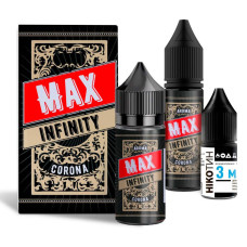 Набор для самозамеса солевой жидкости для вейпа Flavorlab Infinity MAX 30 мл 0-50 мг Coronа Классический табак