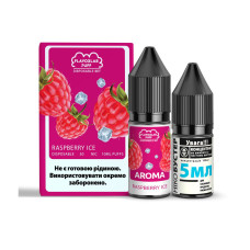 Набор для самозамеса солевой жидкости для вейпа Flavorlab Disposable Puff 10 мл 0-50 мг Raspberry ice (15450-hbr)
