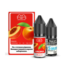 Набор для самозамеса солевой жидкости для вейпа Flavorlab Disposable Puff 10 мл 0-50 мг Peach Персик (15451-hbr)
