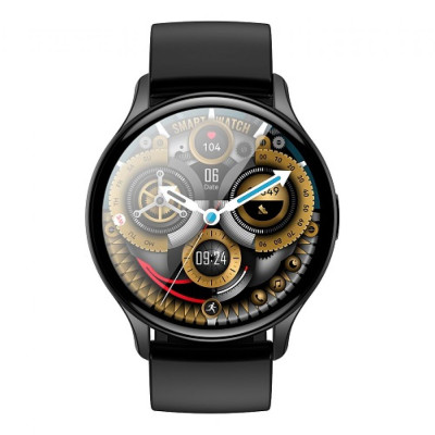 Смарт часы круглые XO J5 AMOLED Black