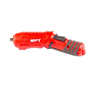 Отвертка аккумуляторная поворотная MPT 4 V Li-ion 1.5 Ач 250 об/мин 3.5 Нм USB Red with Black (MCSD4006.2) Отвертка аккумуляторная поворотная MPT 4 V Li-ion 1.5 Ач 250 об/мин 3.5 Нм USB Red with Black (MCSD4006.2)