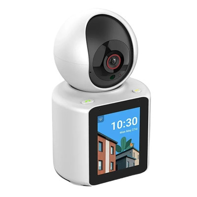 IP-камера видеонаблюдения RIAS C31 (Im Cam APP) 2MP с экраном White (3_04526)