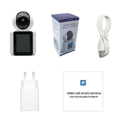 IP-камера відеоспостереження RIAS C31 (Im Cam APP) 2MP з екраном White (3_04526) IP-камера відеоспостереження RIAS C31 (Im Cam APP) 2MP з екраном White (3_04526)