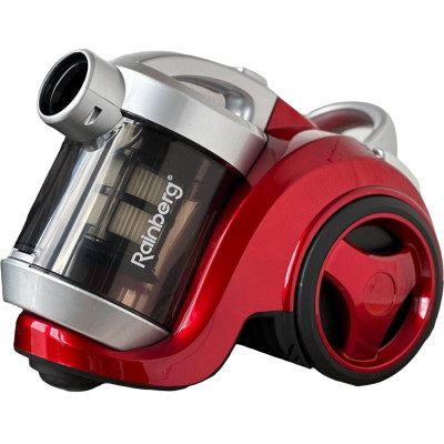 Пылесос контейнерный Rainberg RB-655TB c турбощеткой 3.5L 2500W Red