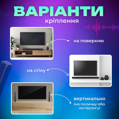Колонка саундбар трасформер 2-канальная No Brand с USB и Bluetooth 40Вт с пультом ДУ Колонка саундбар трасформер 2-канальная No Brand с USB и Bluetooth 40Вт с пультом ДУ