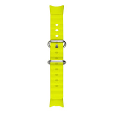 Силиконовый ремешок Ocean band Xiaomi Mi Band 8 Yellow