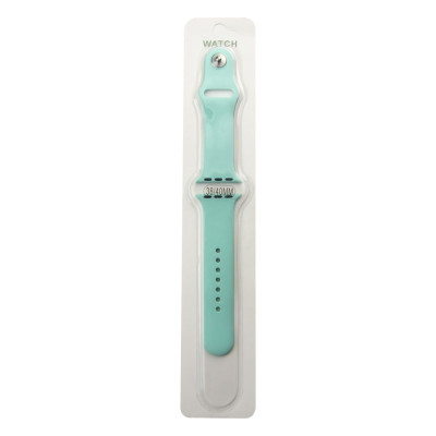 Ремешок ANCHOR Apple Watch Band Silicone One-Piece Size-S Watch 41 / Watch 40 / Watch 38mm Marine Green