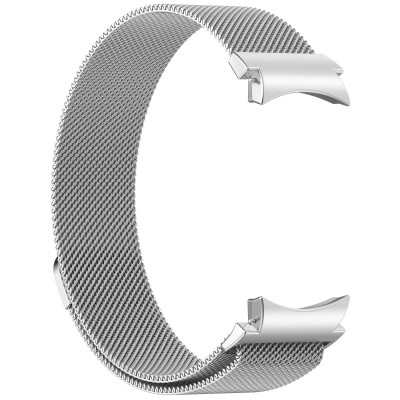 Ремешок стальной миланская петля BeWatch для Samsung Galaxy Watch 4/5/6 Серебряный (101GW042) Ремешок стальной миланская петля BeWatch для Samsung Galaxy Watch 4/5/6 Серебряный (101GW042)