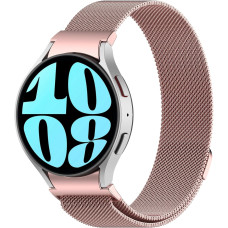 Ремешок стальной миланская петля BeWatch для Samsung Galaxy Watch 4/5/6 Розовое золото (101GW043)