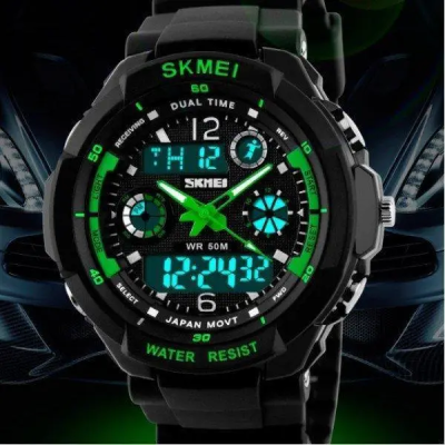 Часы детские спортивные Skmei 1060 s-shock Зеленый (2117869406) Часы детские спортивные Skmei 1060 s-shock Зеленый (2117869406)