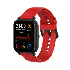 Ремешок силиконовый BeWatch для Xiaomi Amazfit BIP/GTS/GTR S 20 мм Красный (1010344S)