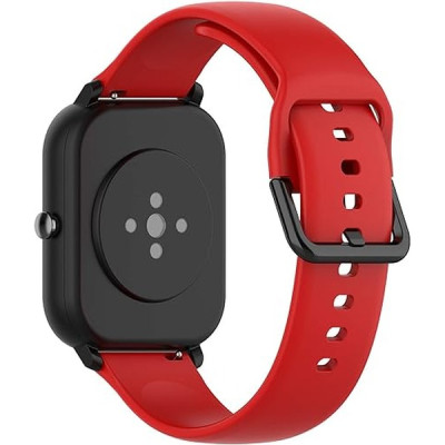 Ремешок силиконовый BeWatch для Xiaomi Amazfit BIP/GTS/GTR S 20 мм Красный (1010344S)