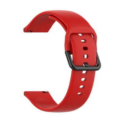 Ремешок силиконовый BeWatch для Xiaomi Amazfit BIP/GTS/GTR L 20 мм Красный (1010344)