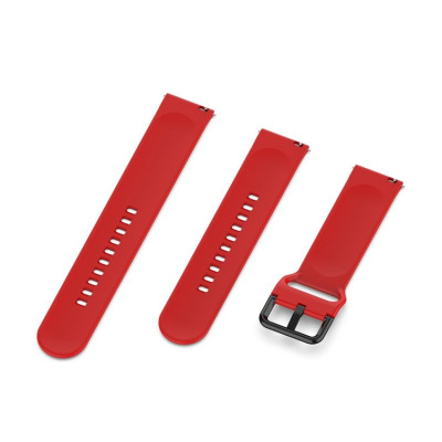 Ремешок силиконовый BeWatch для Xiaomi Amazfit BIP/GTS/GTR L 20 мм Красный (1010344)