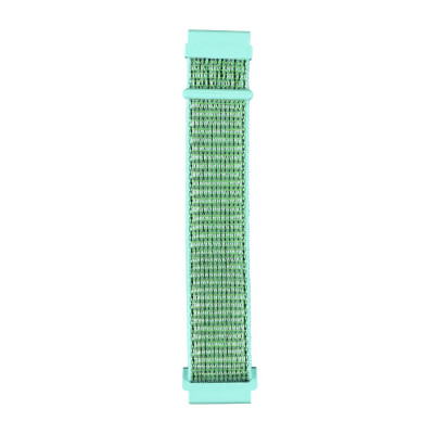Универсальный ремешок Universal Nylon strips 22mm Samsung/Amazfit/Huawei Бирюзовый