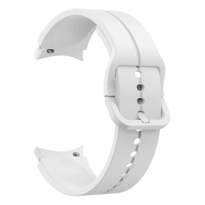 Ремешок силиконовый BeWatch NEO для Samsung Galaxy Watch 4/5/6 20 мм Белый (101neo01)
