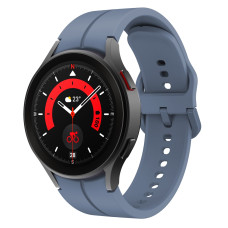 Ремешок силиконовый BeWatch NEO для Samsung Galaxy Watch 4/5/6 20 мм Голубой (101neo02)