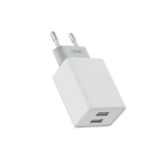 Зарядний мережевий пристрій XO L65 EU (2.4A) на 2 USB