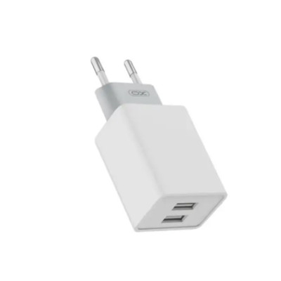 Зарядний мережевий пристрій XO L65 EU (2.4A) на 2 USB