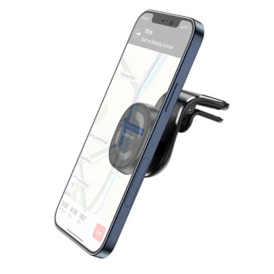 Магнитный держатель для телефона в воздуховод Borofone BH40 в решетку с зажимом Магнитный держатель для телефона в воздуховод Borofone BH40 в решетку с зажимом