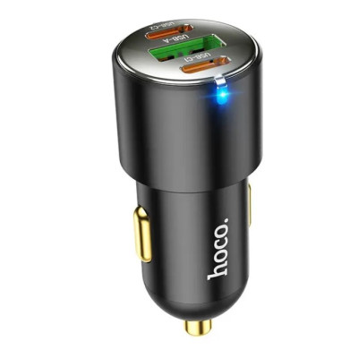 Автомобільний зарядний пристрій Hoco NZ6 USB/2Type-C 45W 3.0A