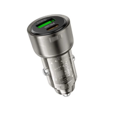 Автомобильное зарядное устройство Hoco Z52 USB/Type-C 35W 3A PD/QC