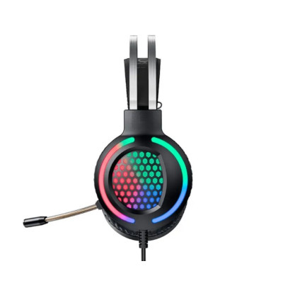 Игровые геймерские накладные наушники Hoco Gaming ESD03 с микрофоном и LED подсветкой Игровые геймерские накладные наушники Hoco Gaming ESD03 с микрофоном и LED подсветкой