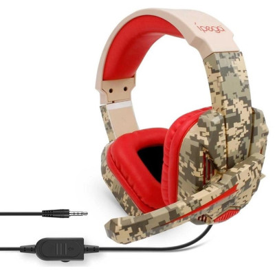 Игровые наушники IPega Gaming PG-R005 с микрофоном Comouflage